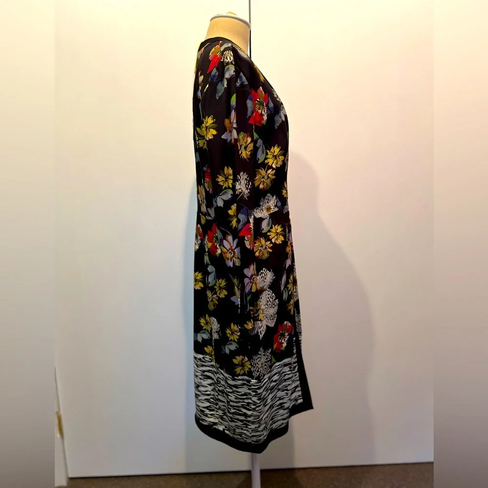 NWT Etro woman’s elegant black floral dress Size EU 48 - Picture 14 of 14
